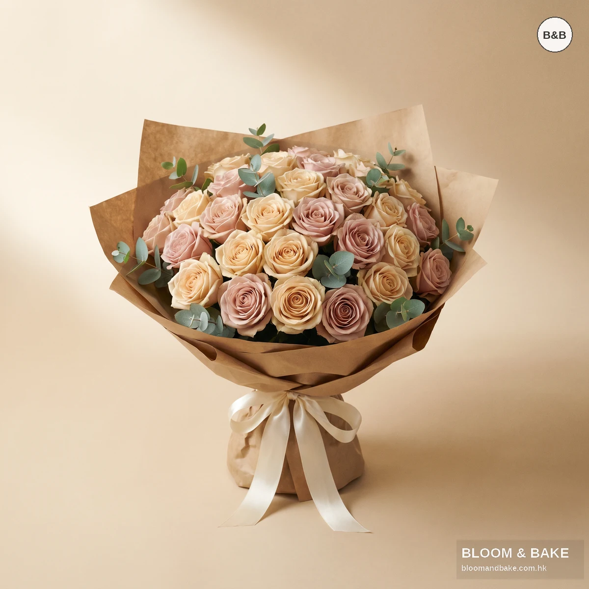 鮮花花藝 Valentine's Day Flowers – Same as the original intention — Bloom & Bake 香港 鮮花花藝 精品圖