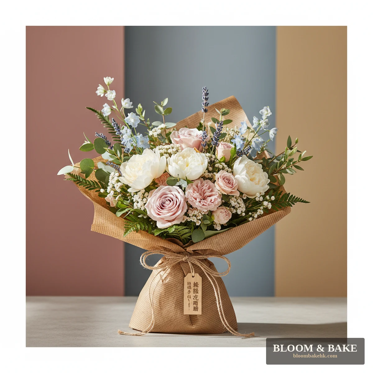 結婚花球 – 攜手同行 — 訂製婚戒 Bloom & Bake