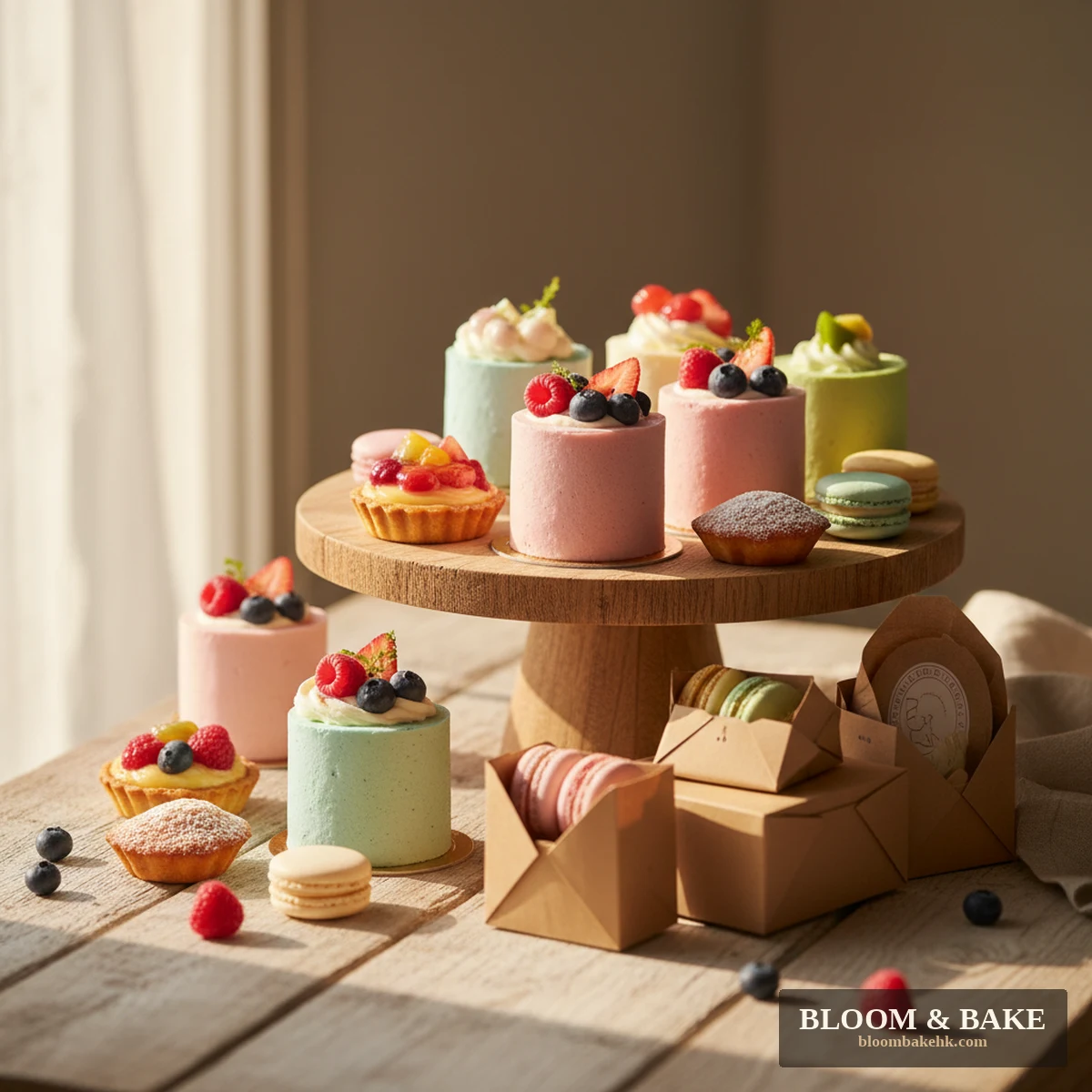 迷你甜點盒 — 迷你甜品桌 · 精緻款