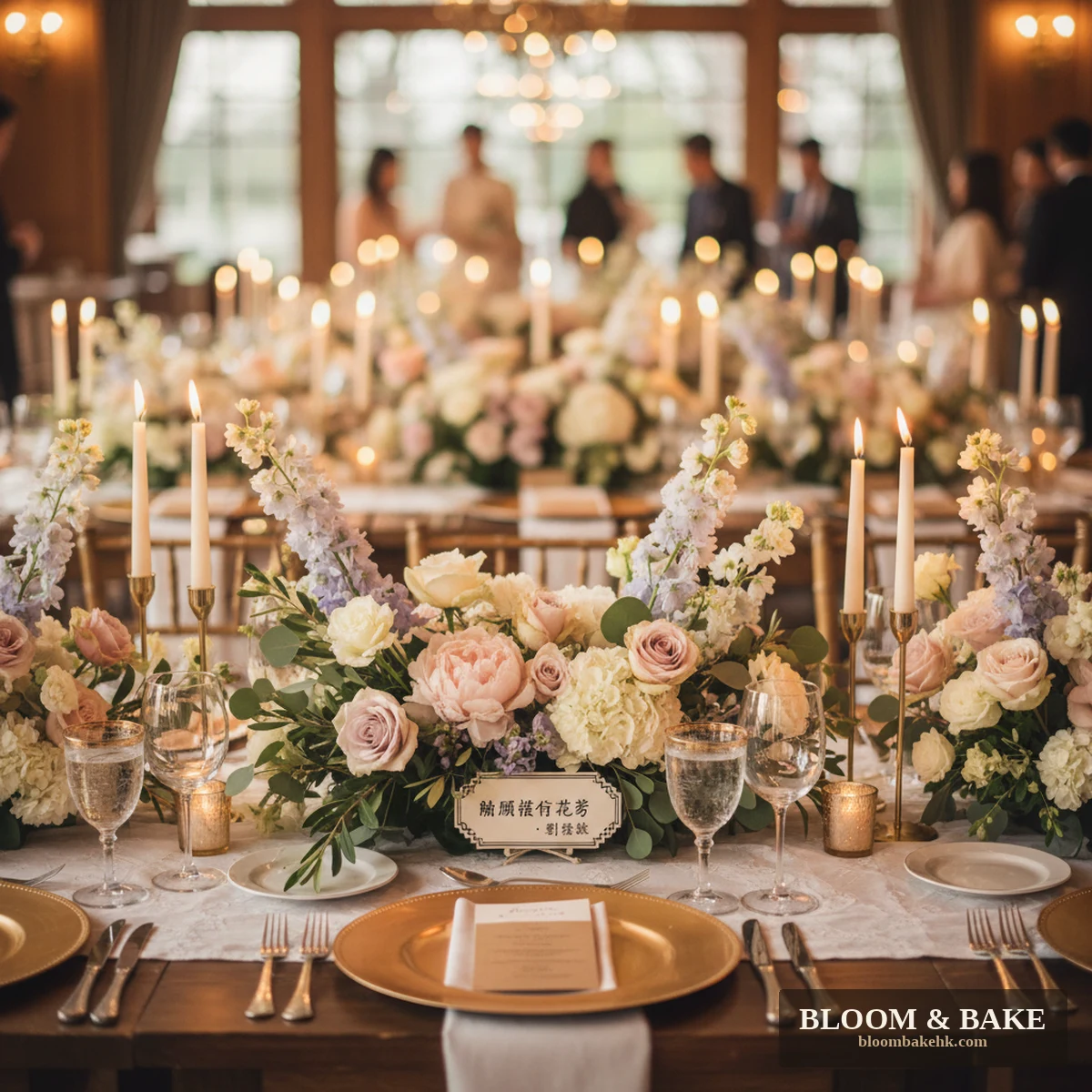 論壇活動接待 論壇招待花藝 · 型格款 — Bloom & Bake 香港 企業活動 精品圖