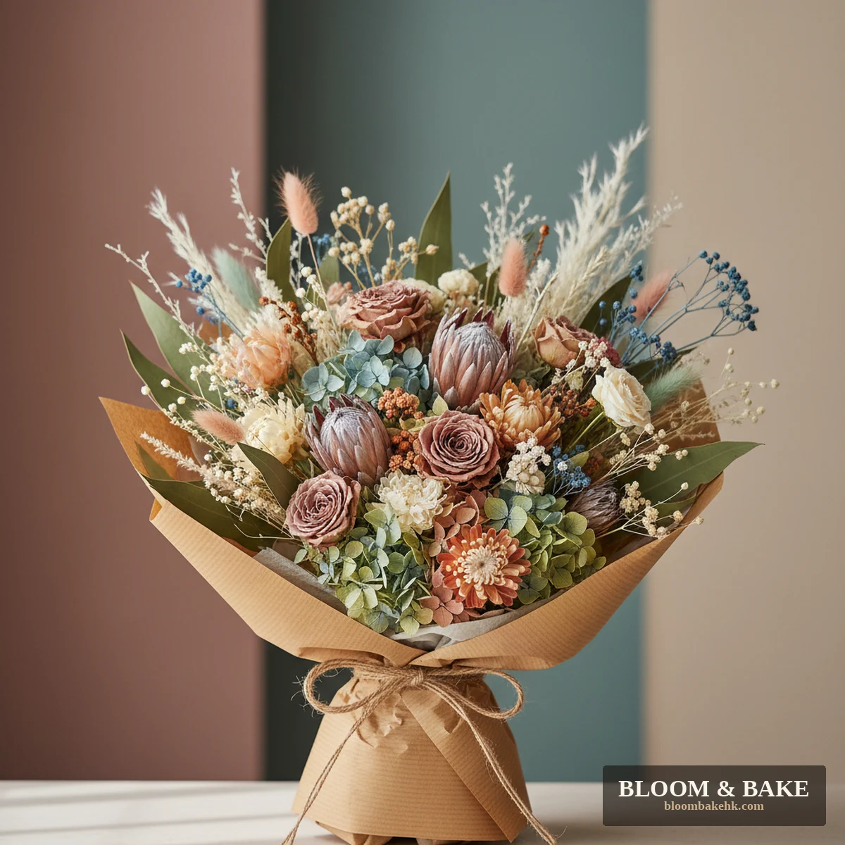 乾燥花束 — 乾燥花束 · 奢華款