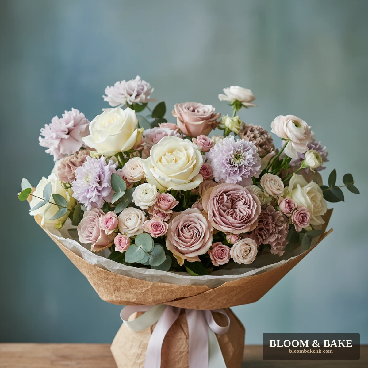 鮮花花藝 求婚花束 · 奢華款 — Bloom & Bake 香港 鮮花花藝 精品圖