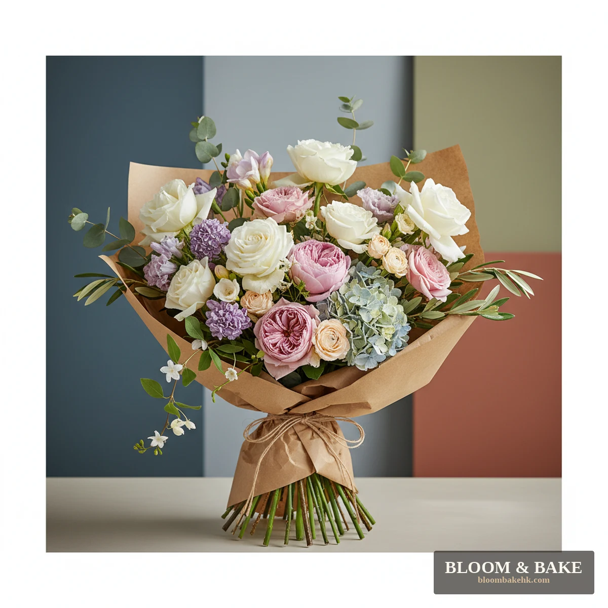 鮮花花藝 畢業花束 · 經典款 — Bloom & Bake 香港 鮮花花藝 精品圖