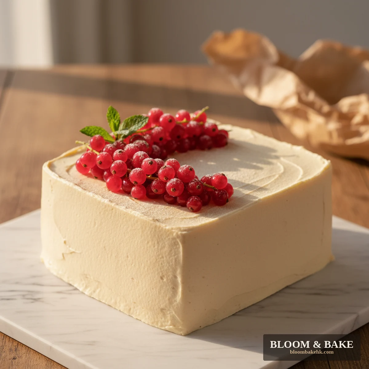 訂造蛋糕 法式蛋糕 – 紅醋栗法官 — Bloom & Bake 香港 訂造蛋糕 精品圖