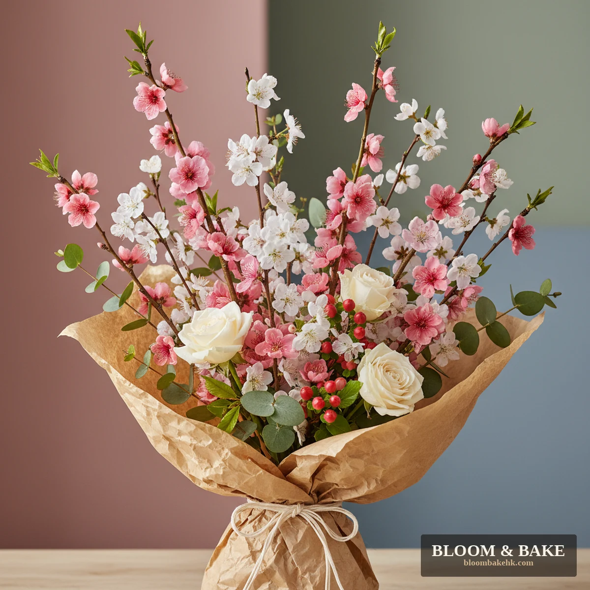 新年桃花 -桃花笑迎新年 — 新娘當日化妝 Bloom & Bake