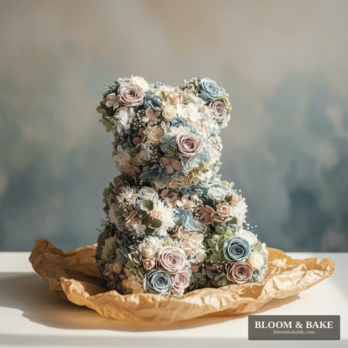永生花熊 – G款 — 新娘當日化妝 Bloom & Bake