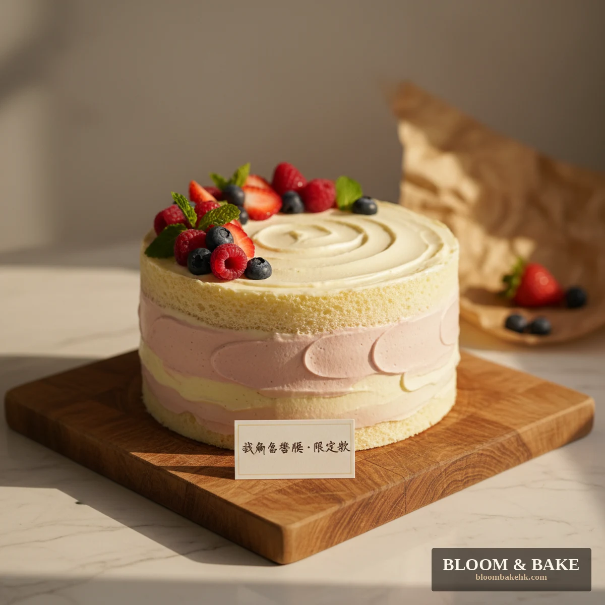 戚風蛋糕班 戚風蛋糕班 · 限定款 — Bloom & Bake 香港 美學課程 精品圖